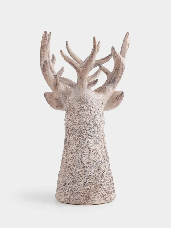 Ваза декоративная, 40 см, полирезин, Deer, image-3