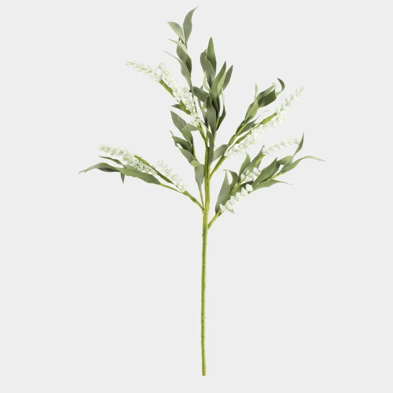 Ветка декоративная, 65 см, пенопласт/бумага, Полевая лаванда, Meadow decor