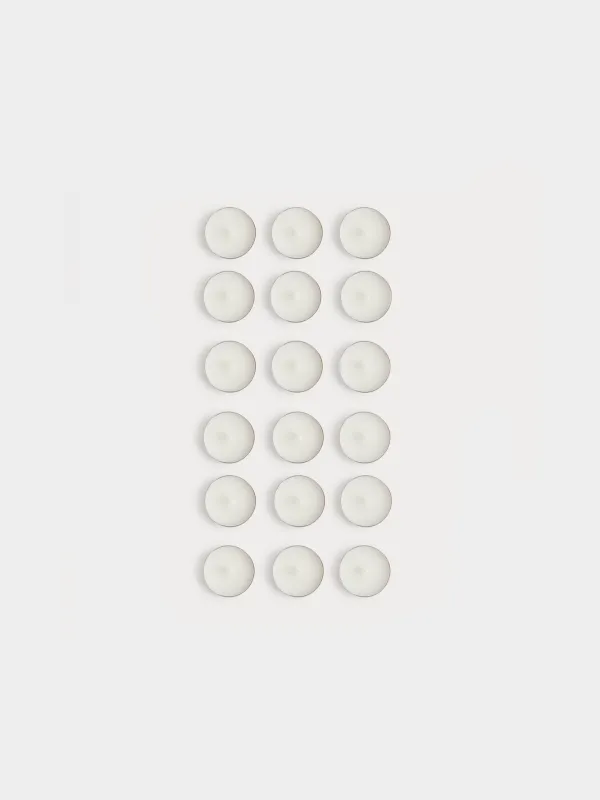 Свеча ароматическая, 4 см, 18 шт, чайная, Luxury white, image-0