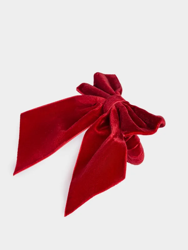 Кольцо для салфеток, Бант, Bow velvet, image-0