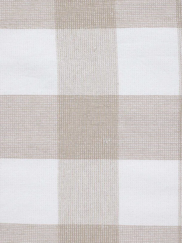 Полотенце кухонное, хлопок, Cage pattern, image-2