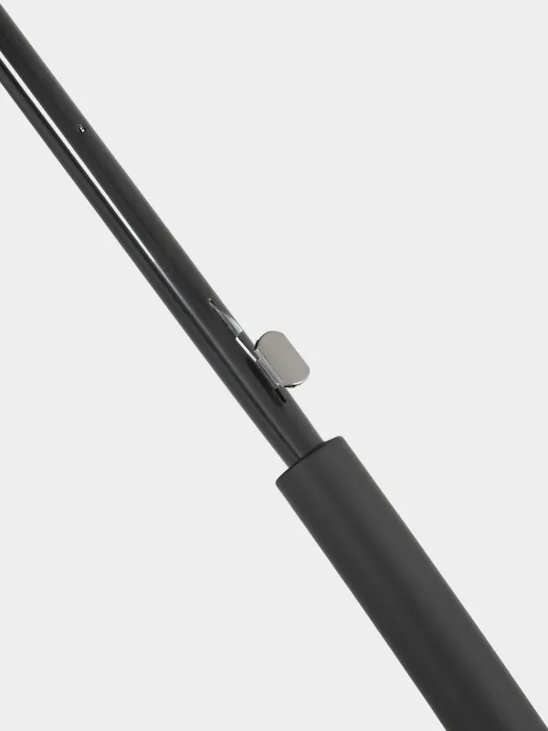 Зонт-трость, 86 см, эпонж, черный, Ray light, image-2