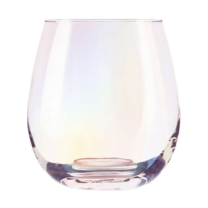 Стакан, 10 см, 460 мл, 2 шт, стекло, перламутр, Floyd polar, image-1