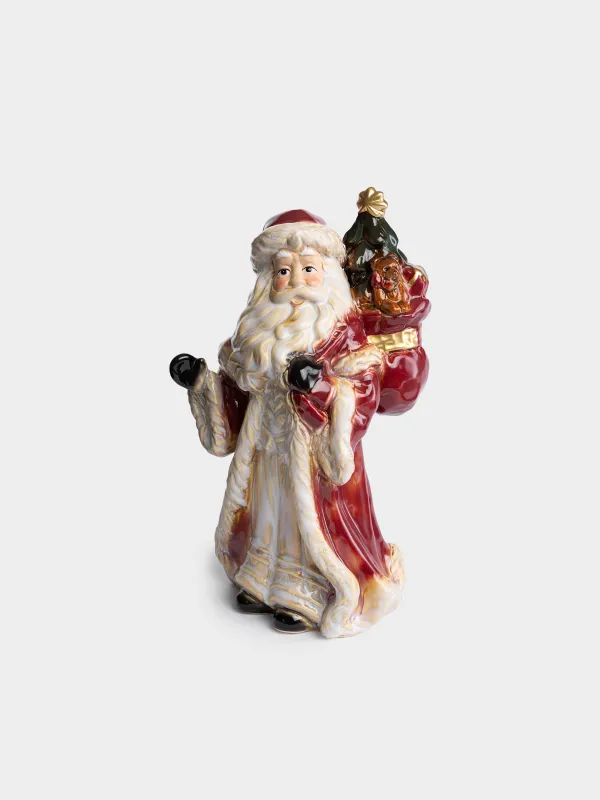Статуэтка, 28 см, Дед мороз с мешком подарков, Christmas miracle classic, image-0