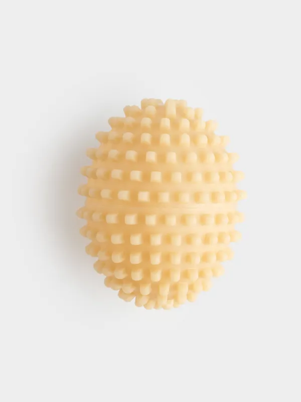 Шарик для стирки, 8 см, 2 шт, ПВХ, бежевый, Овал, Washing ball, image-2