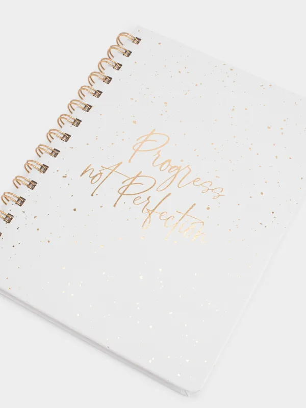 Блокнот для записей, 15x21 см, 80 л, Stationery gold, image-1