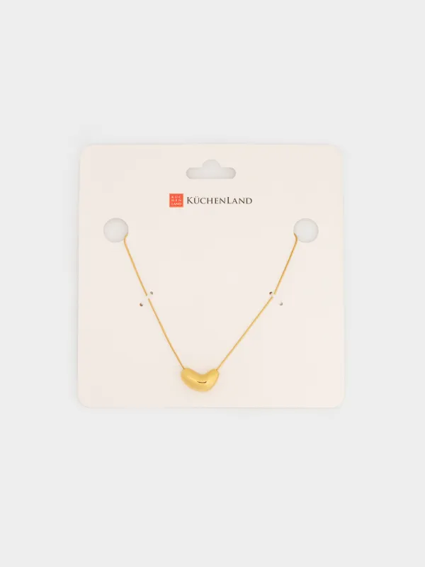 Цепочка, 45 см, с подвеской, металл, золотистая, Jewelry, image-3