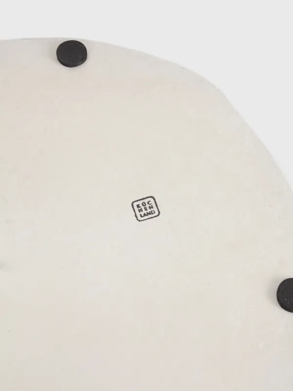 Столик кофейный, 38х48 см, магний, круглый, белый, Antic, image-5