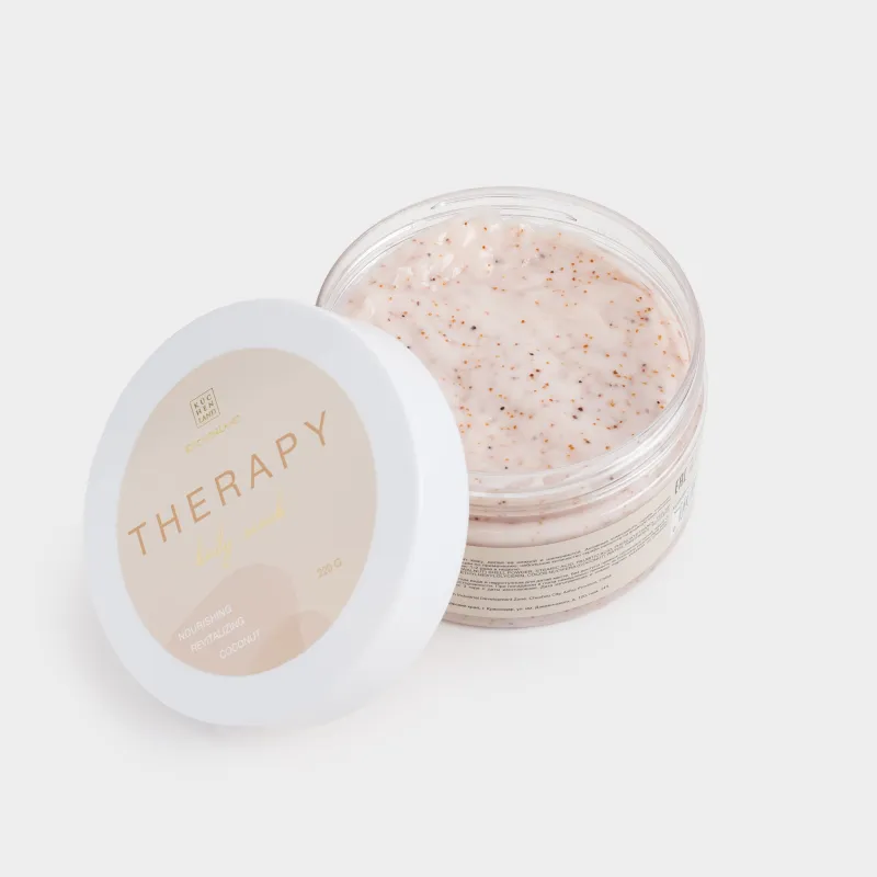 Скраб для тела, 220 г, питательный, Кокос, Therapy, image-3