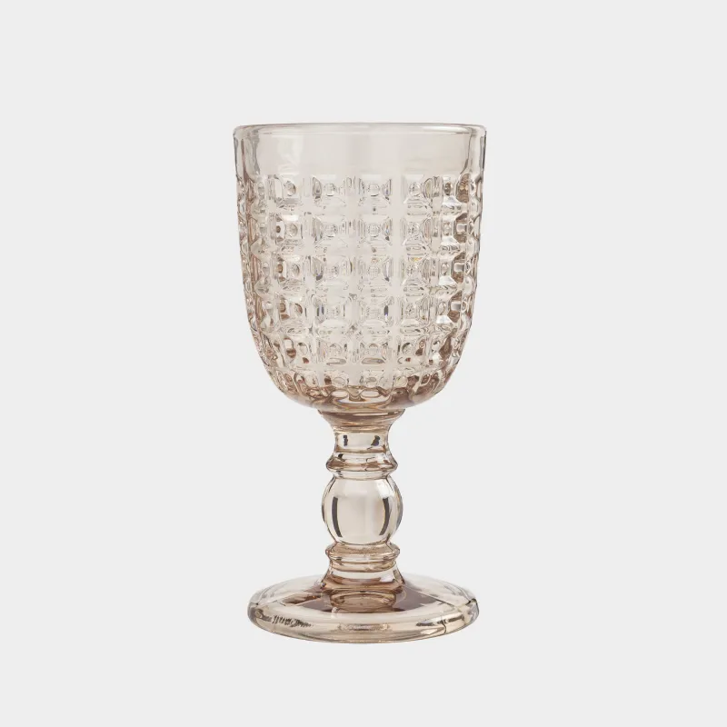 Бокал-кубок для вина, 290 мл, стекло Р, коричневый, Mosaic color, image-1