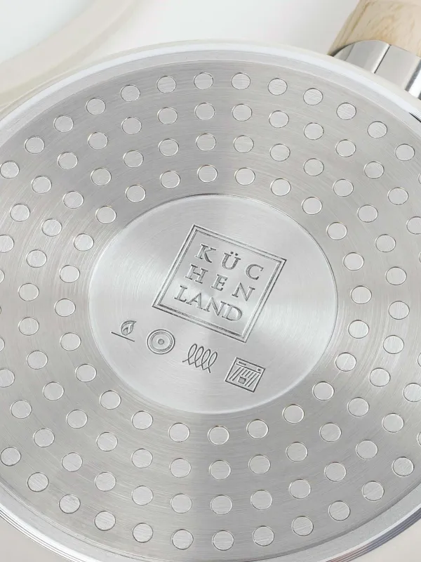 Ковш, 16 см, 1,3 л, с крышкой, с покрытием, алюминий, молочный, Sentimentality, image-6