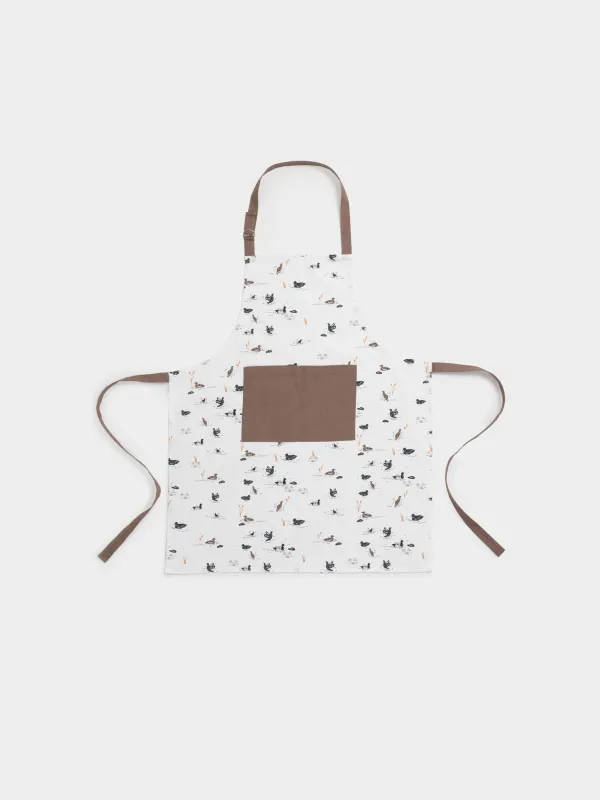 Фартук, молочный, Ducks in pond, image-0