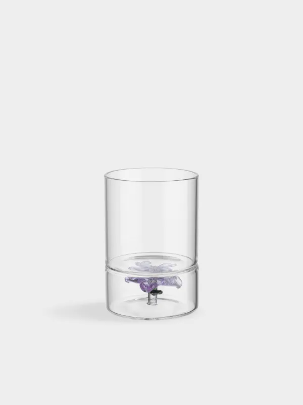 Стакан, 12 см, 300 мл, стекло Б, Цветок, Shape, image-0