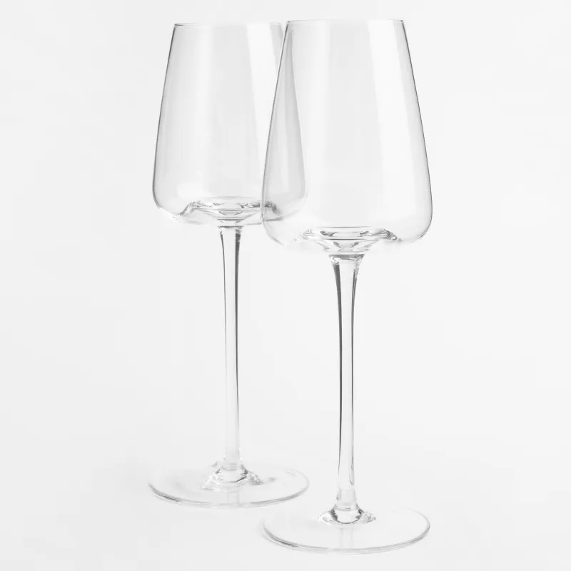 Бокал для белого вина, 350 мл, 2 шт, кристальное стекло, Sorento, image-1