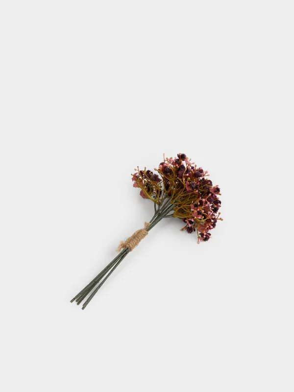 Букет декоративный 30 см, Розовые цветы, Flower garden, image-3
