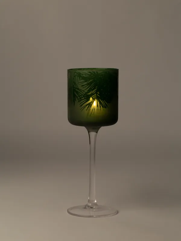 Подсвечник, 20 см, для чайной свечи, Winter delice, image-3