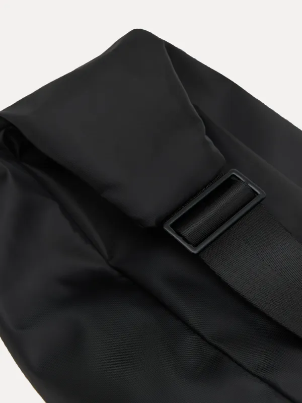 Сумка, 24х40 см, с регулируемым ремешком, полиэстер, черная, Force sport, image-3