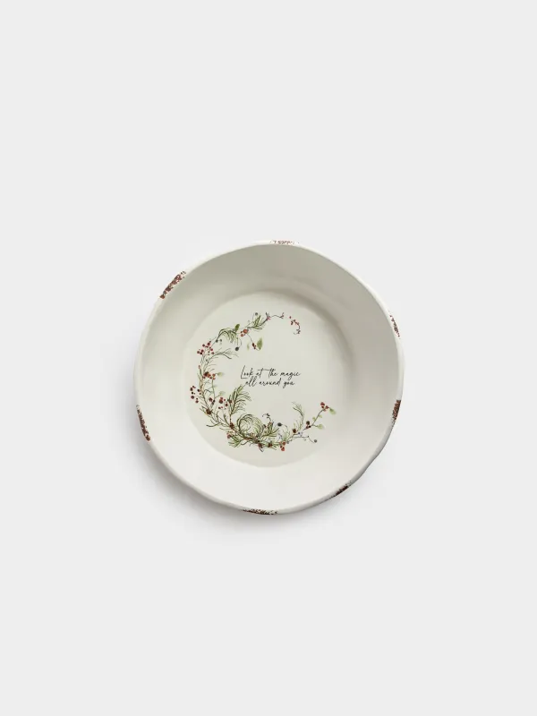 Миска, 2,2 л, Ветка, Winter berries, image-1