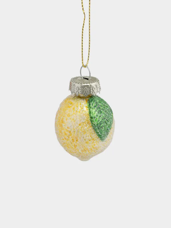Игрушка елочная, 5 см, Лимон, Fruits, image-1