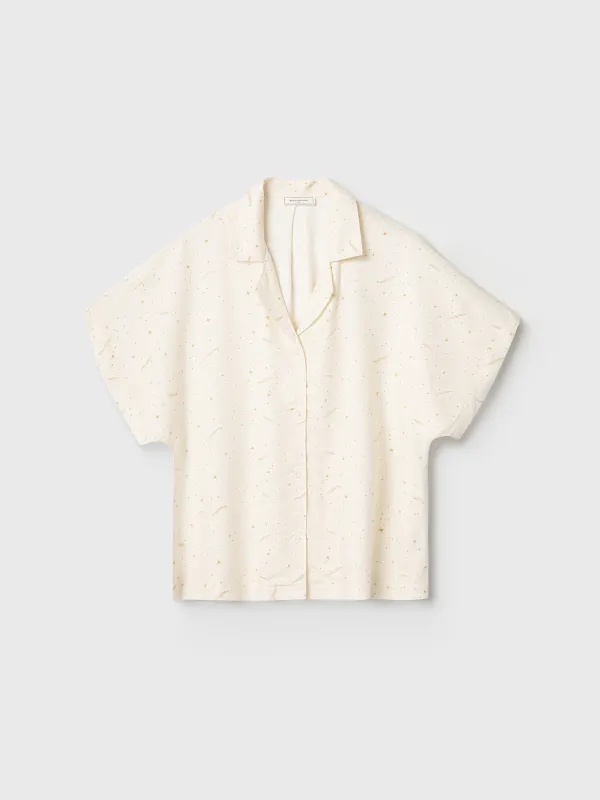 Рубашка домашняя, с коротким рукавом, Dina, image-6