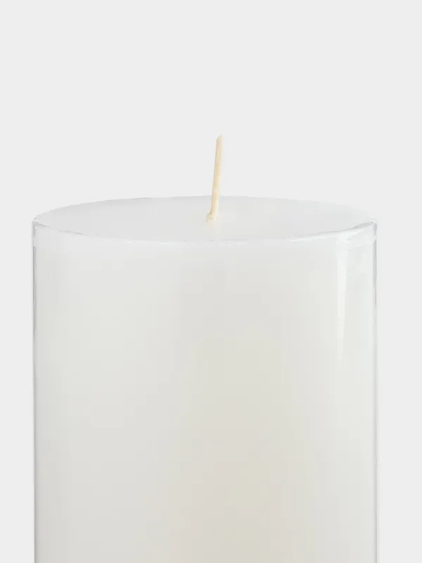 Свеча ароматическая, 10 см, цилиндрическая, Luxury white, image-2