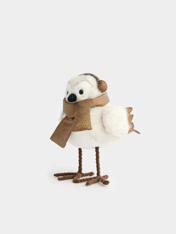 Изделие декоративное, 14 см, Птица в шапке, Birds, image-1