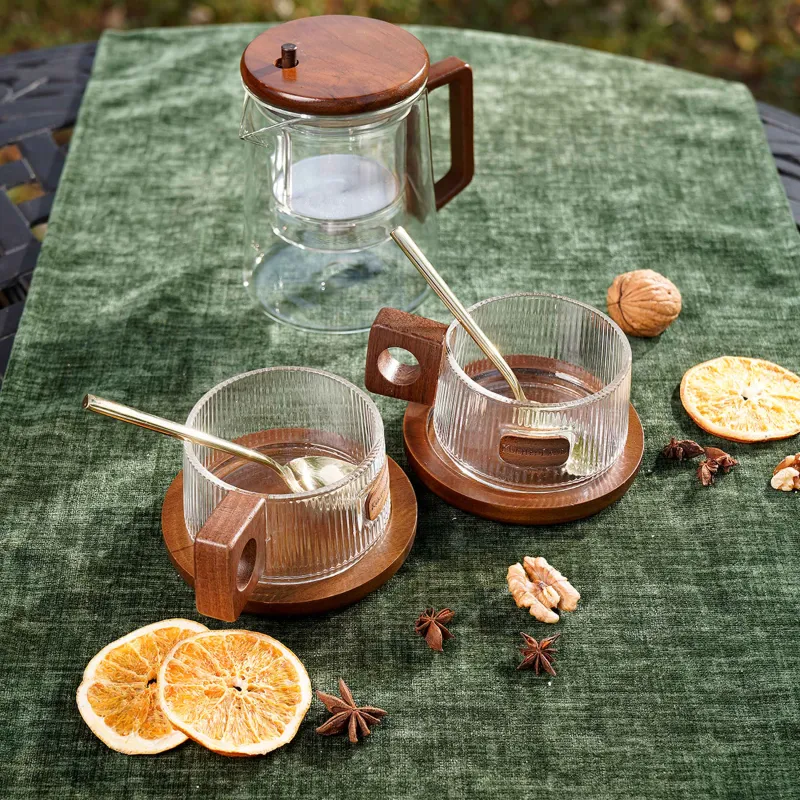 Кружка, 230 мл, на подставке, Ribby wood, image-7