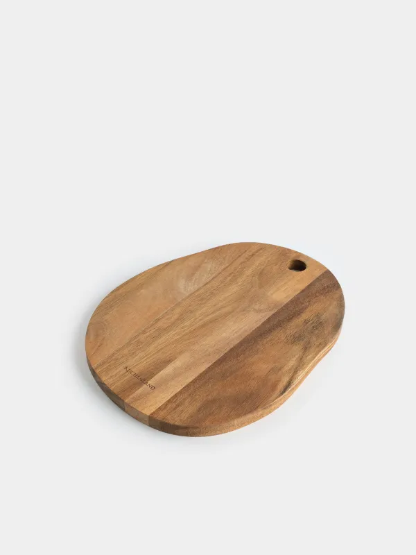 Доска разделочная, 30x23 см, дерево, Noble tree, image-5