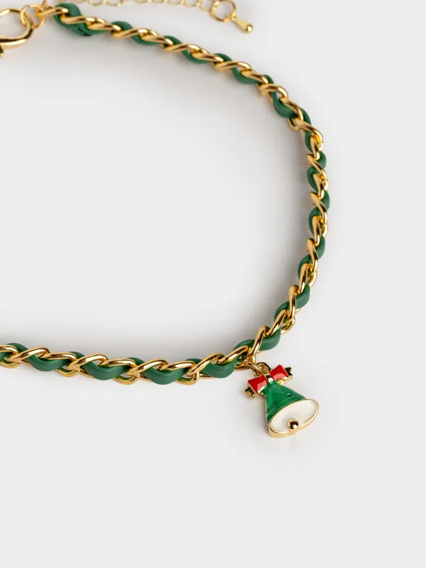 Ошейник для животных, 30 см, полиуретан/металл, Chain pet, image-1