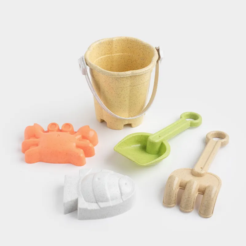 Набор игровой для песка, 5 пр, пластик, цветной, Sunny