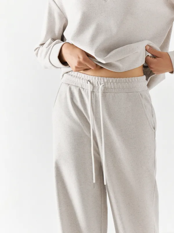 Брюки женские, широкие, полиэстер/вискоза, серые, Sherry, image-2