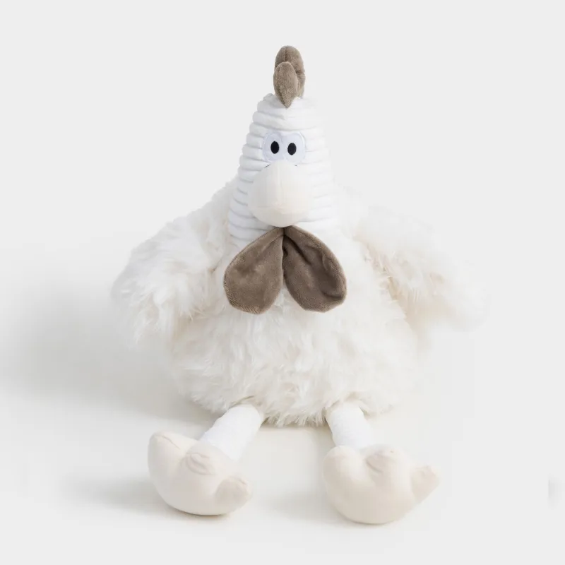 Игрушка, 55 см, мягкая, полиэстер, молочная, Петух, Rooster