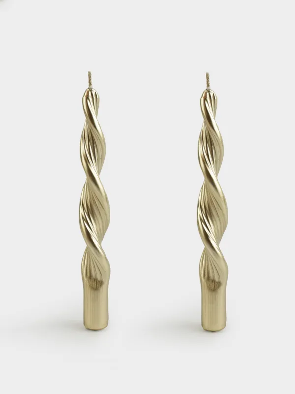 Свеча, 2 шт, Spiral shape, image-0