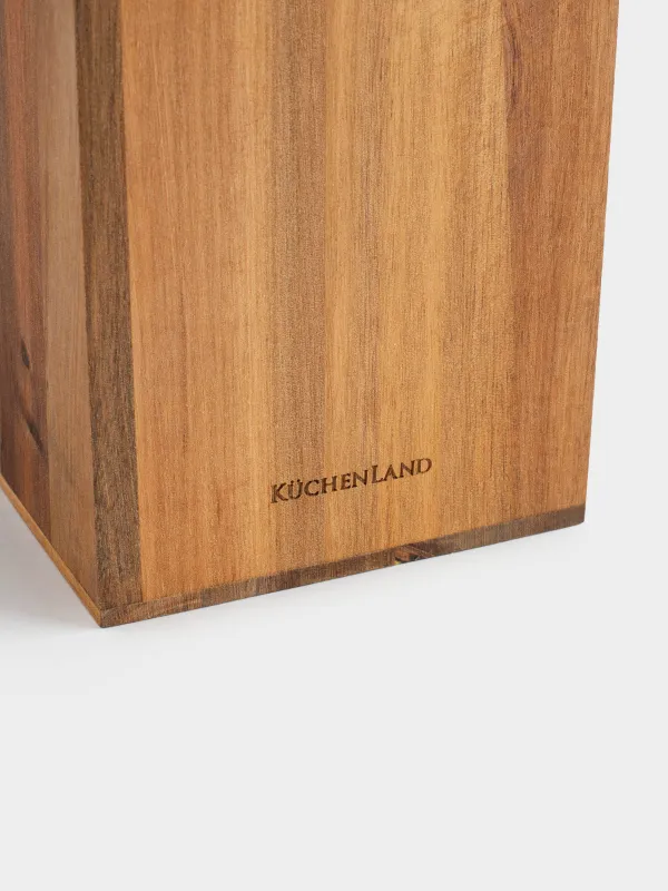 Подставка для ножей, 23 см, универсальная, дерево/пластик, Noble tree, image-3