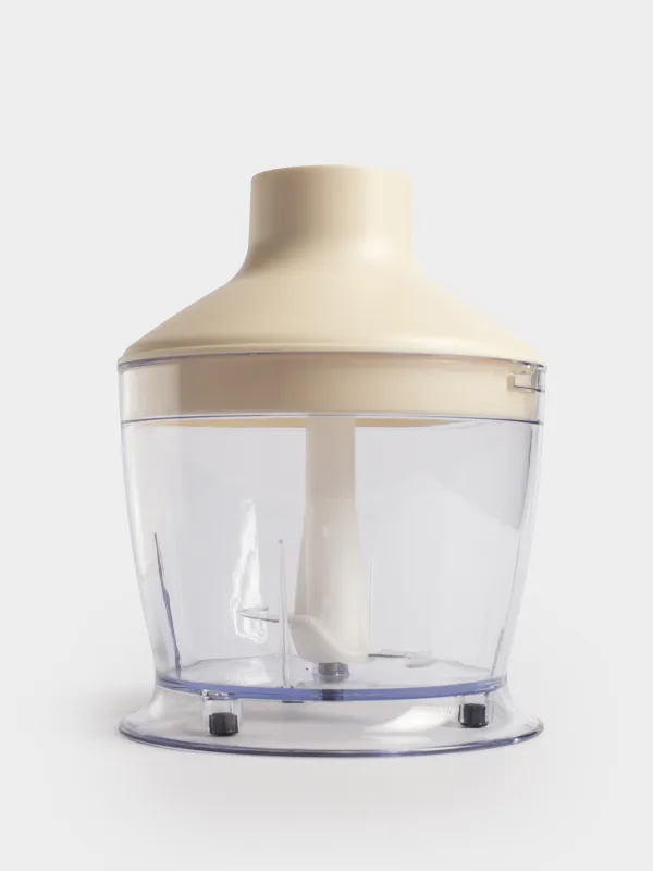 Блендер погружной, электрический, 800 Вт, 4 пр, сталь/пластик, бежевый, Vintage kitchen, image-4