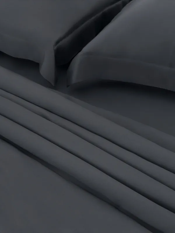 КПБ евро, бамбук, темно-серый, Pure bamboo, image-4