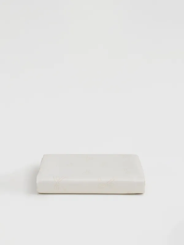 Скатерть, 170х250 см, жаккард, полиэстер, молочная, Банты, Jacquard bow, image-6