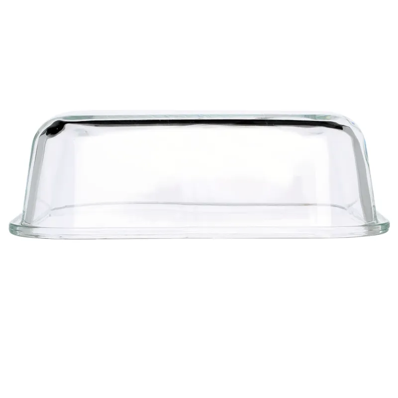 Масленка, 18 см, бамбук/стекло, прямоугольная, Home made, image-2