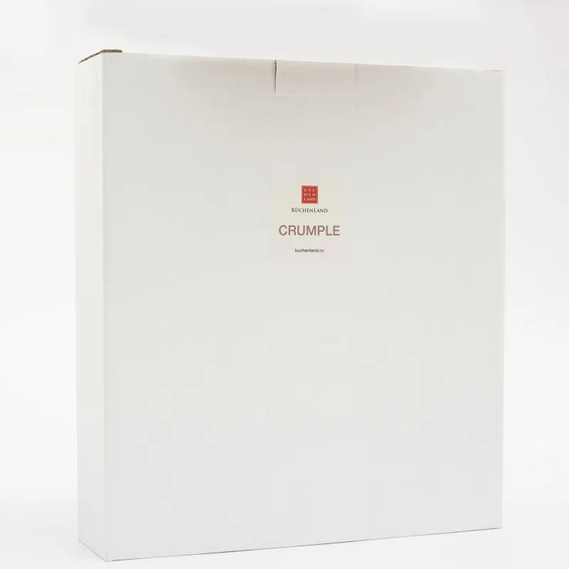 Тарелка закусочная, 20 см, фарфор P, с золотистым кантом, Мятый эффект, Crumple gold, image-5