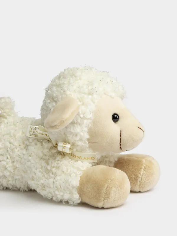 Игрушка, 28 см, мягкая, Овечка, Lamb toy, image-3