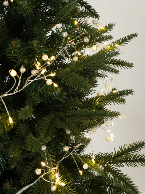Гирлянда декоративная, 1,5 м, с подсветкой, 80 ламп, Бусины, Balls decor, image-0