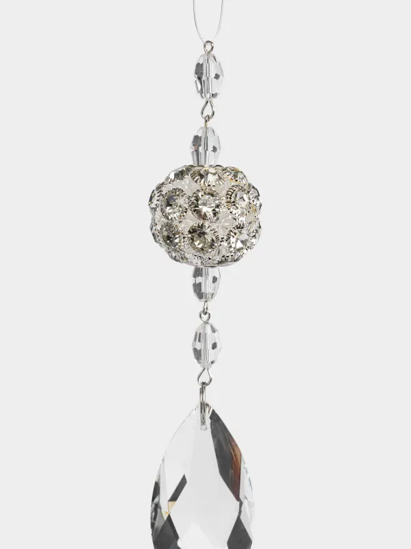 Игрушка елочная, 13 см, Кристалл, Ice crystal, image-1