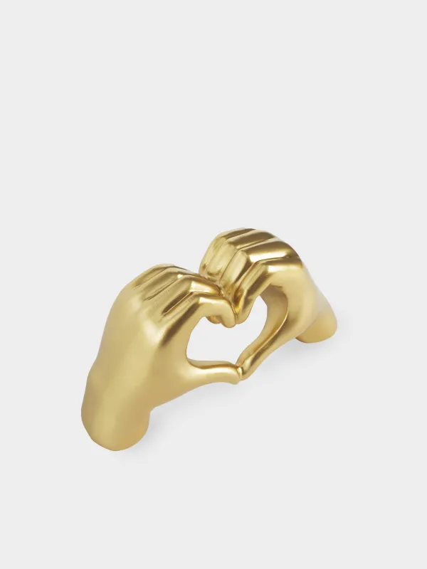 Статуэтка, 24 см, Жест сердца, Hand, image-4