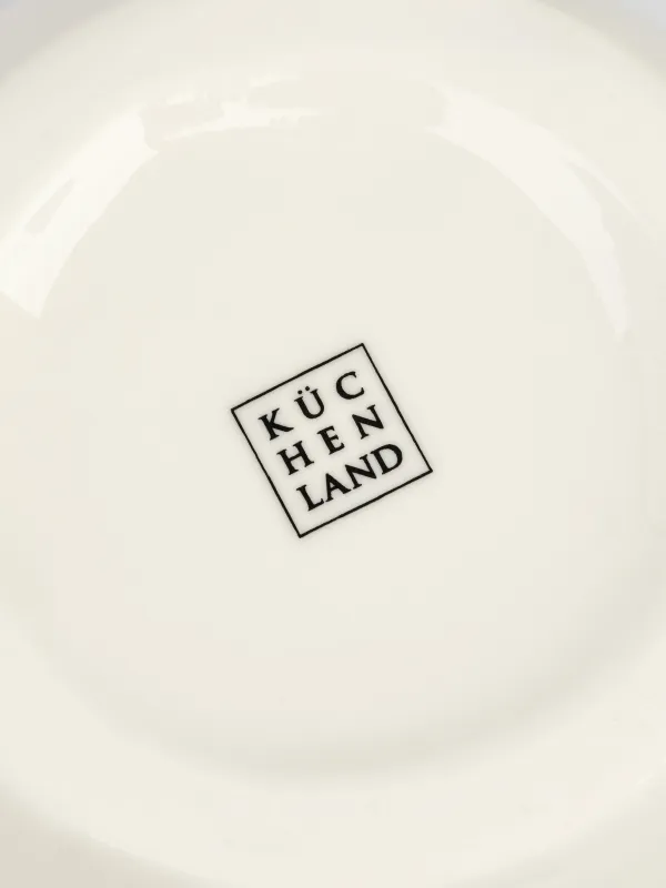 Емкость для хранения, 19х13 см, 1 л, фарфор P, бело-бежевая, Снеговик в шапке и шарфе, Snowy, image-4