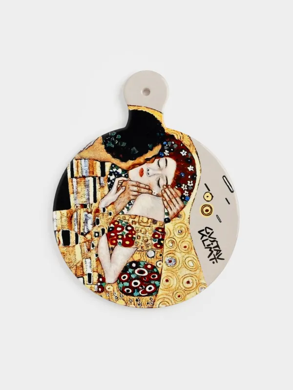 Подставка под горячее, 23х18 см, Климт, Поцелуй, Art поцелуй, image-0