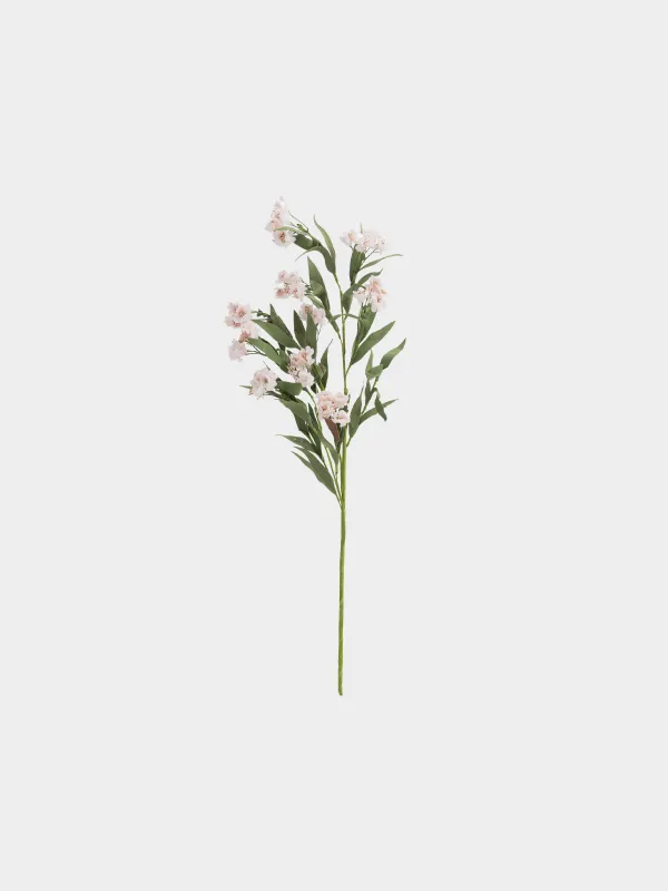 Ветка декоративная, 70 см, Светло-розовая гвоздика, Flower garden, image-0