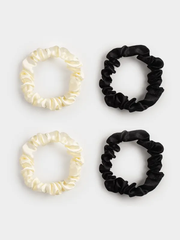 Резинка для волос, 4 шт, Silk, image-2