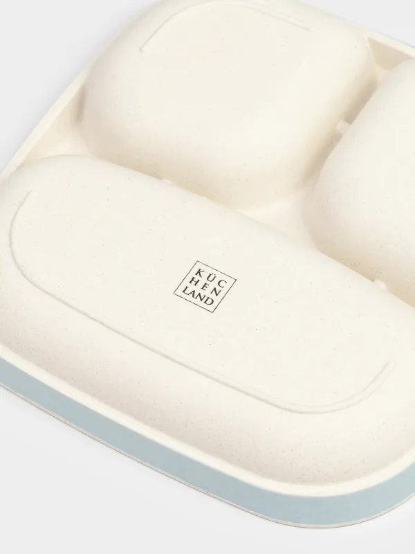 Тарелка обеденная, 18 см, 3 отделения, Коты, Pretty friends, image-3