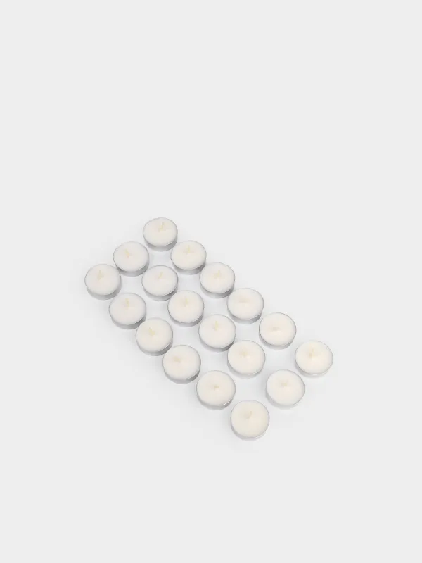 Свеча ароматическая, 4 см, 18 шт, чайная, Ruby Mandarin Bellini, Luxury white, image-1