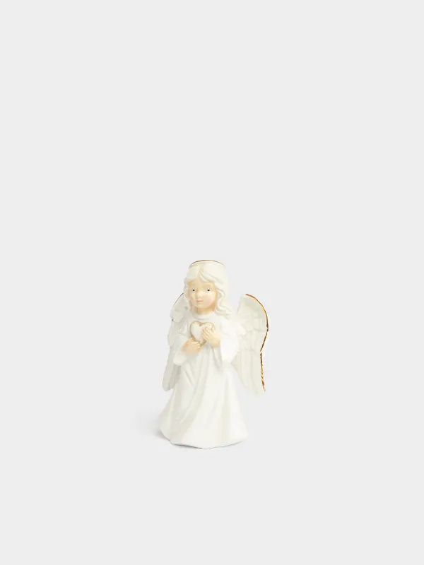 Статуэтка, 10 см, Ангел с сердцем, Angel figurine, image-1